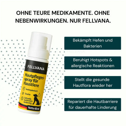 Fellvana™ Tierarzt-geprüftes Hautberuhigungs-Spray